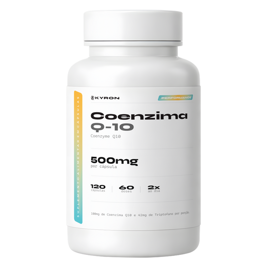 Coenzima Q10 Kyron 500mg + Triptofano 120 Cápsulas