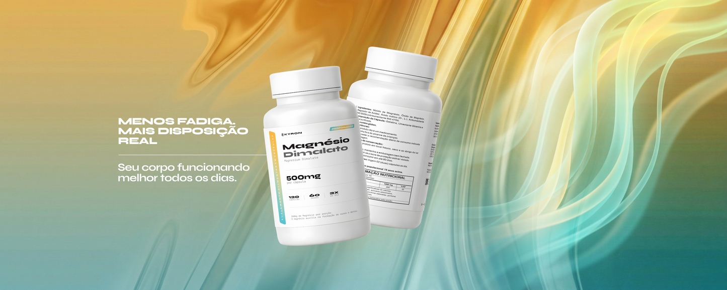 Magnésio Dimalato Kyron 500mg