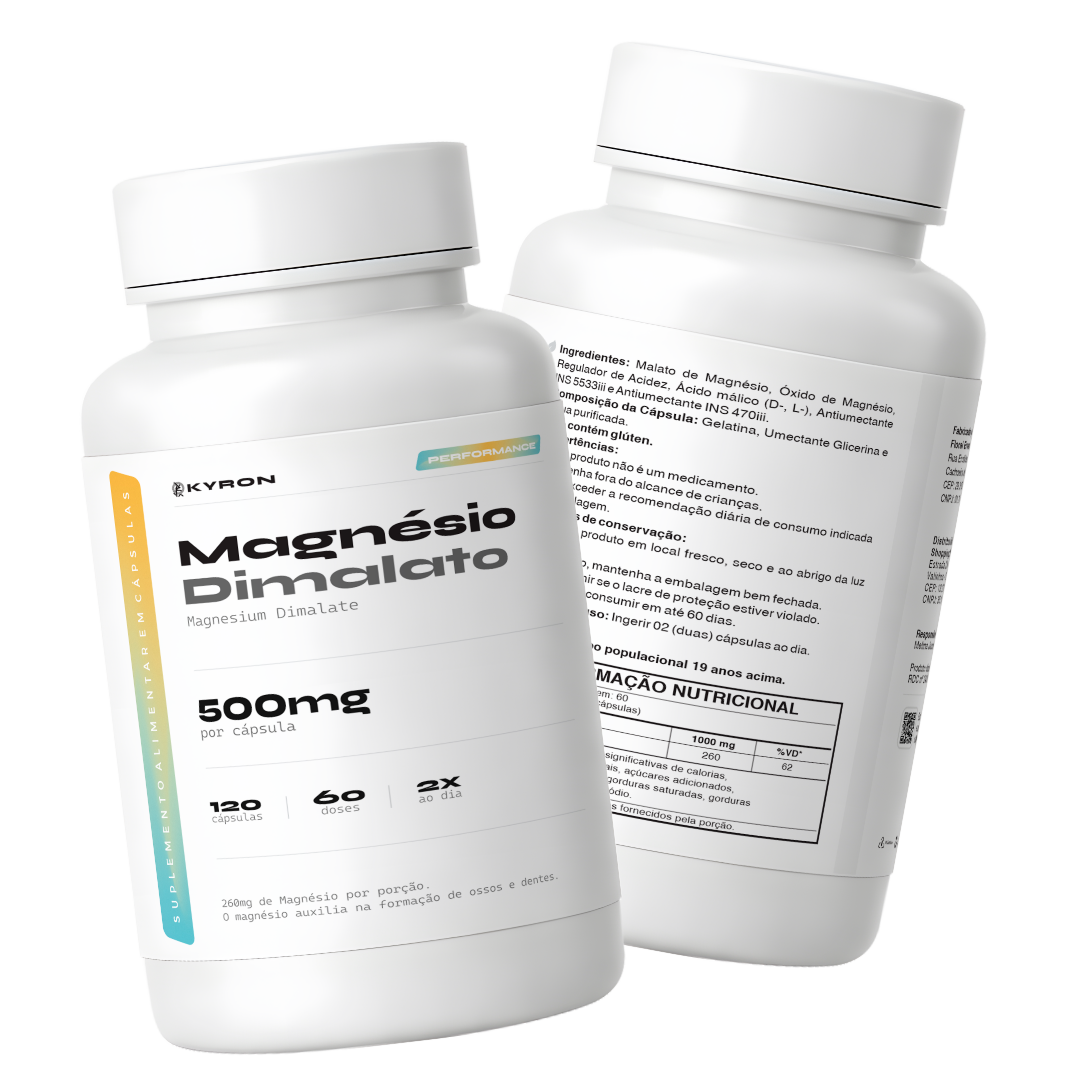 Magnésio Dimalato Kyron 500mg