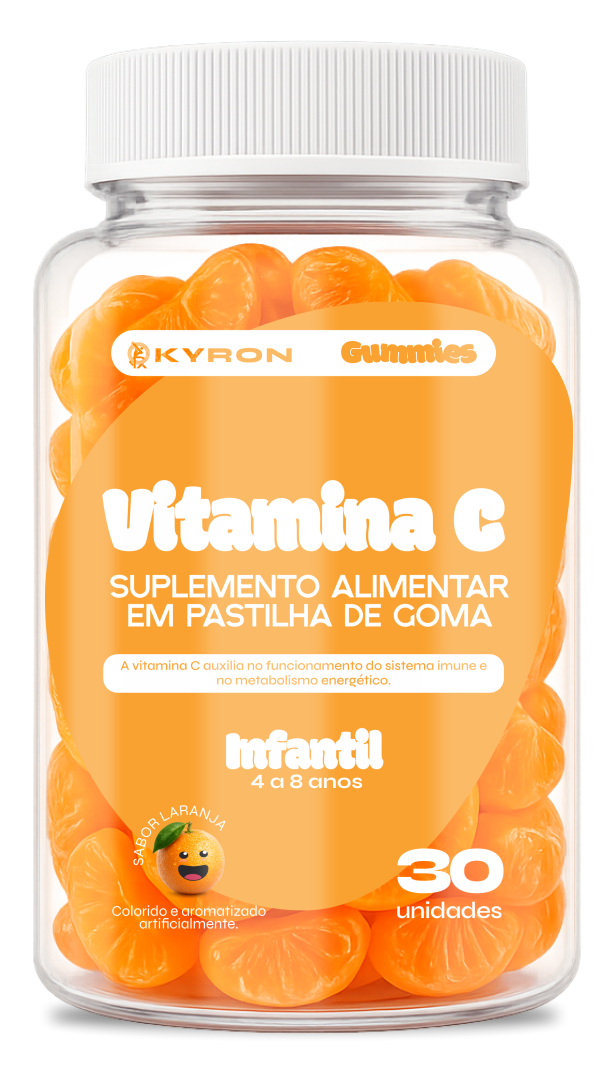 Vitamina C em Goma Infantil Kyron 30 unidades