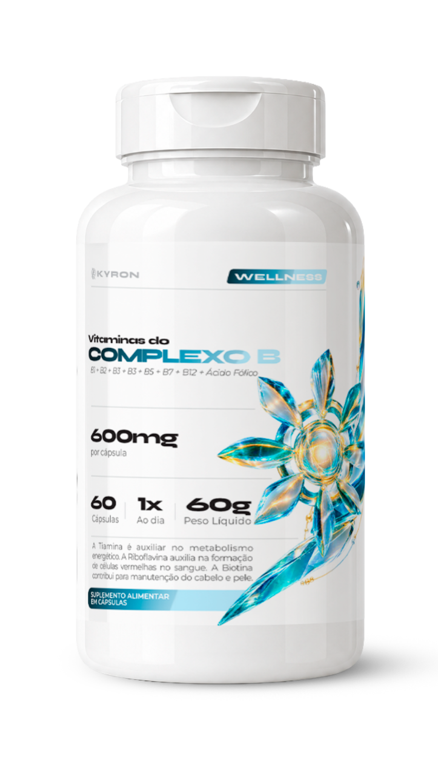 Complexo B Kyron 600mg 60 Cáps