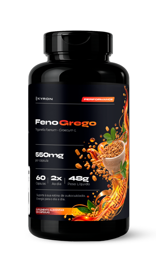 Feno Grego Kyron 430mg 60 Cápsulas