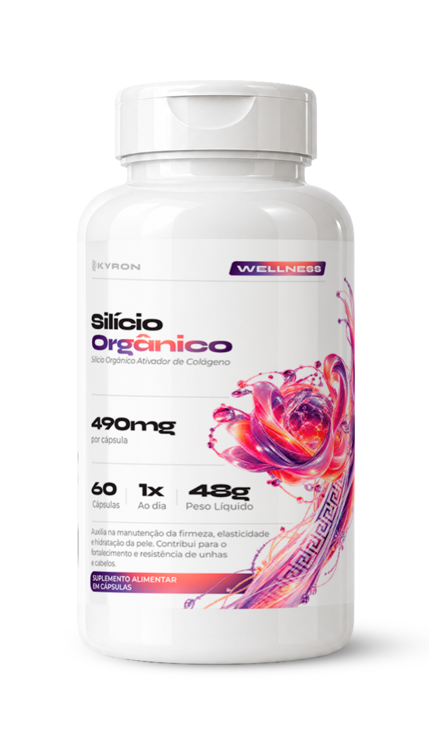 Silício Orgânico 490mg 60 Cápsulas