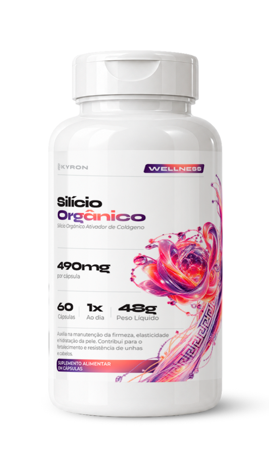 Silício Orgânico 490mg 60 Cápsulas